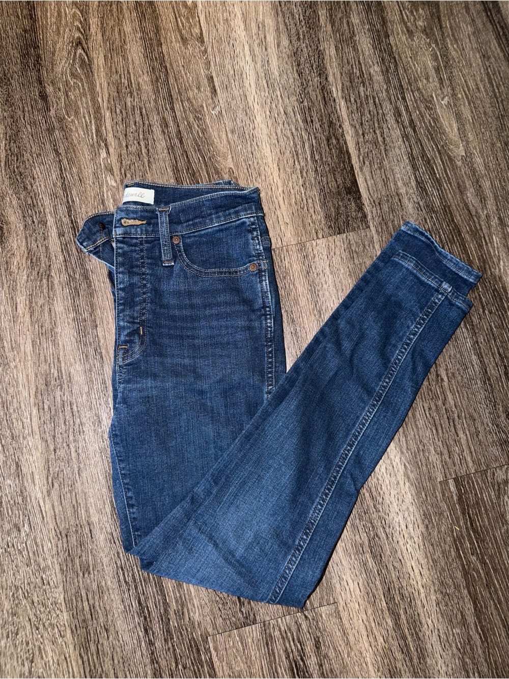 Women's Dark Blue Skinny Jeans - Madewell